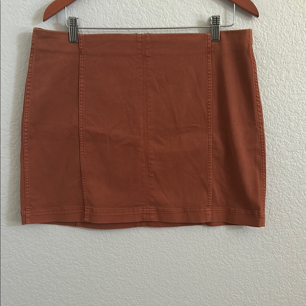 Wild Fable Women's Rust Skirt W/16